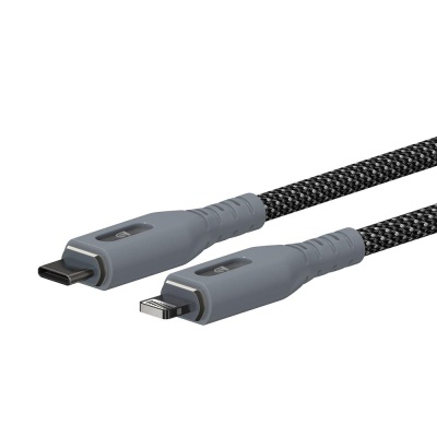 Дата кабель USB-C to Lightning 1.0m Magnetic 27W black Armorstandart (ARM75512)