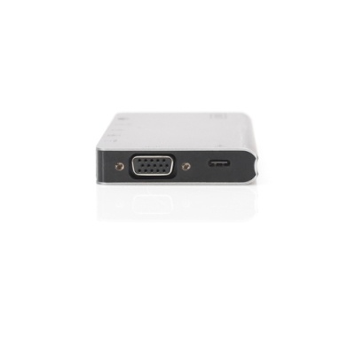 Концентратор Digitus Travel USB-C, 8 Port (DA-70866)