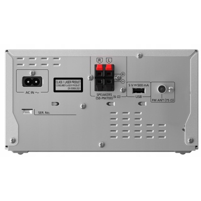 Акустична система Panasonic SC-PM700 Silver (SC-PM700EE-S)