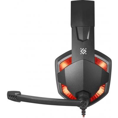 Наушники Defender Warhead G-370 Black-Red (64037)