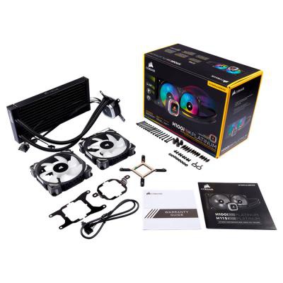 Кулер для процессора CORSAIR Hydro H100i RGB Platinum (CW-9060039-WW)