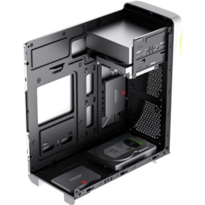 Корпус Gamemax CUTEOWL White-Yellow