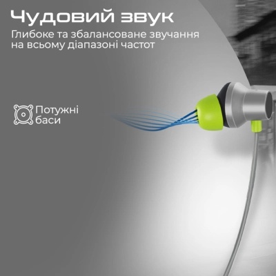 Навушники Promate ANC Velcon Grey (velcon.grey)