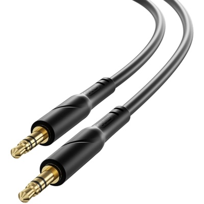 Кабель мультимедійний 3.5mm M to 3.5mm M 1.0m black XO (NB-R271.black)