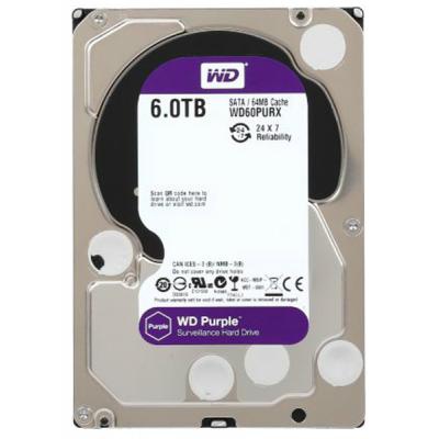 Жесткий диск 3.5' 6TB Western Digital (WD60PURX)