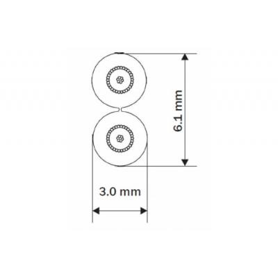 Кабель мультимедійний Jack 3.5mm папа/Jack 3.5mm папа 1.5m Prolink (PB105-0150)