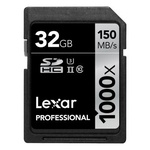 Карта памяти Lexar 32GB SDHC class 10 UHS-II U3 4K (LSD32GCRBEU1000)