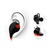 Наушники Smartfortec QY7 red (44640)