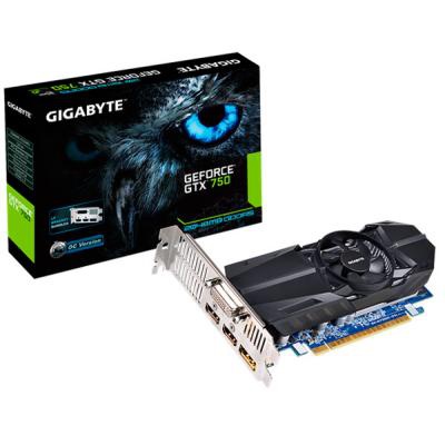 Видеокарта GIGABYTE GeForce GTX750 2048Mb OC LP (GV-N750OC-2GL)