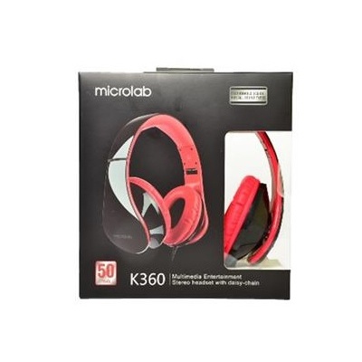 Наушники Microlab K360B Black (K360B)
