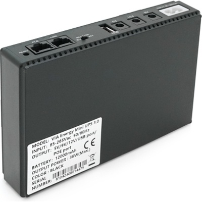 Пристрій безперебійного живлення Voltronic Mini UPS VIA Energy 3.0 36W (Mini UPS VIA Energy 3.0)