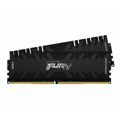 Модуль памяти для компьютера DDR4 32GB (2x16GB) 4000 MHz Renegade Black Kingston Fury (ex.HyperX) (KF440C19RB1K2/32)