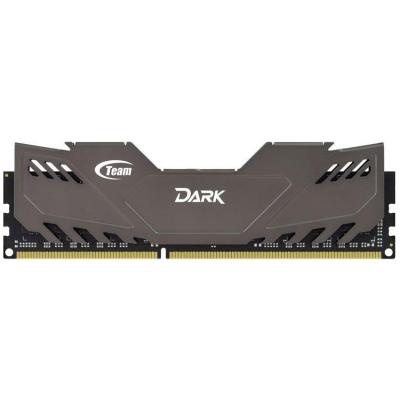 Модуль памяти для компьютера DDR3 8GB 1600 MHz Dark Series Gray Team (TDGED38G1600HC10A01)