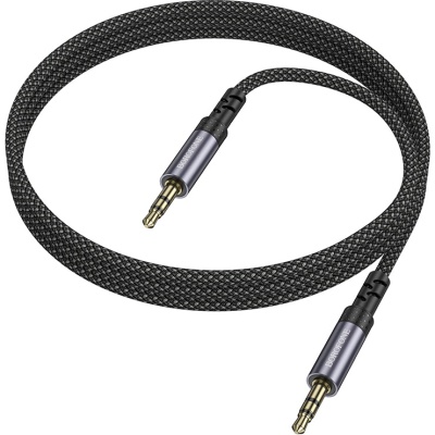 Кабель мультимедійний 3.5mm M to 3.5mm M grey BOROFONE (6941991118968)