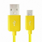 Дата кабель GLOBAL Micro USB (yellow) (1283126456565)
