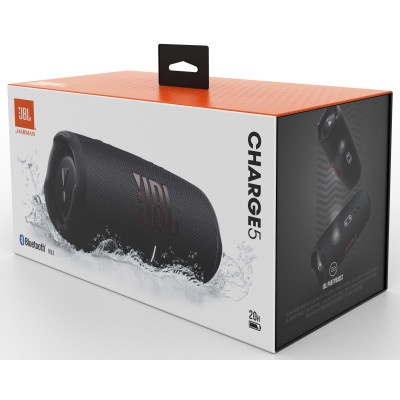 Акустична система JBL Charge 5 Black + Griffin 20000 mAh (JBLCHARGE5BLKPB)