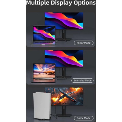 Кабель мультимедійний HDMI M to HDMI M 2.0m V2.1 8K60Hz Cabletime (CA915910)