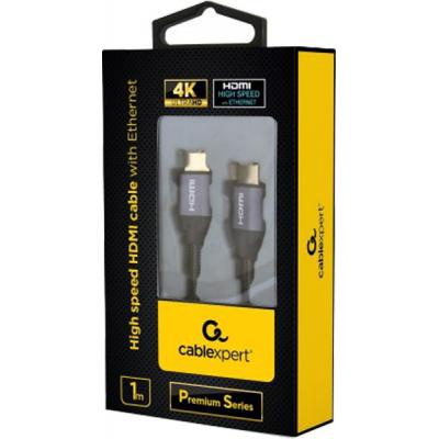 Кабель мультимедійний HDMI to HDMI 2.0m Cablexpert (CCBP-HDMI-2M)