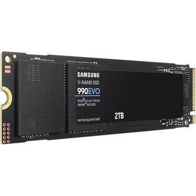 Накопичувач SSD M.2 2280 2TB 990 EVO Samsung (MZ-V9E2T0BW)