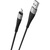 Дата кабель USB 2.0 AM to Lightning 1.0m 2.4A nylon BX32 black BOROFONE (6931474710413)