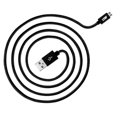 Дата кабель JUST Copper Micro USB Cable 0,5M Black (MCR-CPR05-BLCK)