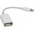Дата кабель APL-OTG Lighting(M)—USB(F), 8см, blister Defender (87657)