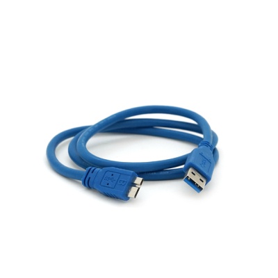 Дата кабель USB 3.0 AM to Micro B 0.8m black Voltronic (YT-3.0AM\Micro-B-0.8B)