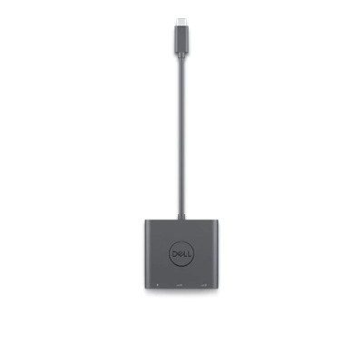 Переходник USB-C to Dual USB-A with Power Delivery Dell (470-AEGX)