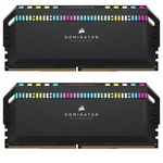 Модуль пам'яті для комп'ютера DDR5 64GB (2x32GB) 6000 MHz Dominator Platinum RGB Black Corsair (CMT64GX5M2B6000C40)