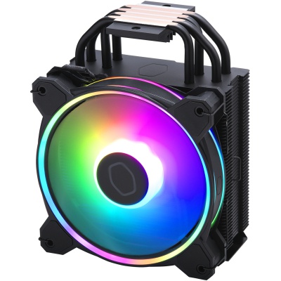 Кулер до процесора CoolerMaster Hyper 212 Halo Black (RR-S4KK-20PA-R1)