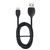 Дата кабель USB 2.0 AM to Micro 5P 1.0m Black Ergo (LM18)