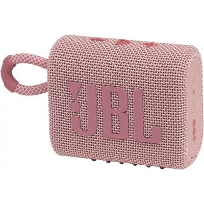 Акустична система JBL Go 3 Pink (JBLGO3PINK)