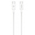 Дата кабель USB-C to USB-C 1.0m 3A White T-Phox (T-CC834)