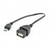 Дата кабель OTG USB 2.0 AF to Micro 5P 0.15m Cablexpert (AB-OTG-AFBM-03)