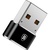 Перехідник USB 2.0 AF to USB-C black Baseus (CAAOTG-01)