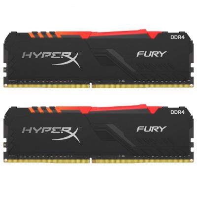 Модуль памяти для компьютера DDR4 32GB (2x16GB) 3600 MHz HyperX Fury RGB Kingston (HX436C17FB3AK2/32)