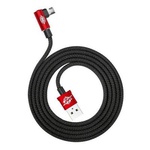 Дата кабель Baseus USB 2.0 AM to Micro 5P 1.0m MVP Elbow Red (CAMMVP-A09)