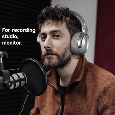 Навушники OneOdio Pro 10 3,5мм/6,35мм Silver (Pro 10 Silver)