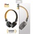 Наушники Trust Urban Revolt Fyber Headphone Black-Orange (20079)