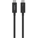 Дата кабель THUNDERBOLT 4, 40Gbps, 100W, 2m Black Belkin (INZ002BT2MBK)