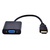 Перехідник ST-Lab HDMI male to VGA F (з кабелями аудіо і живлення від USB) (U-990)