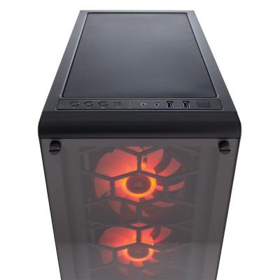 Корпус CORSAIR Crystal 460X RGB Black (CC-9011101-WW)