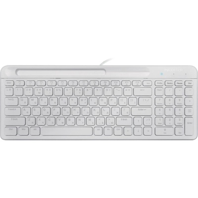 Клавіатура Maxxter KB-01W-UA USB White (KB-01W-UA)