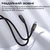 Дата кабель USB-C to USB-C springy.black Promate (springy.black)