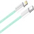 Дата кабель USB-C to Lightning 1.0m 27W green ColorWay (CW-CBPDCL061-G)