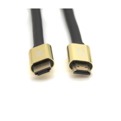 Кабель мультимедійний HDMI M to HDMI M 3.0m V2.1 8K black Merlion (YT-HDMI(M)/(M)8KV2.1-3.0m)