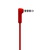 Наушники HF RM-515 Red (mic + button call answering) Remax (42264)