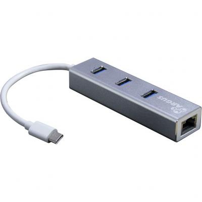 Переходник USB Type-C to RJ45 LAN 10/100/1000Mbps Argus (IT-410-S)