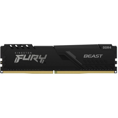 Модуль памяти для компьютера DDR4 16GB 3000 MHz FURY Beast Black Kingston Fury (ex.HyperX) (KF430C16BB/16)