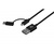 Дата кабель USB 2.0 AM to Micro 5P + Type-C 1.0m 5V/2.4A, Black 2E (2E-CCMTAB-BL)